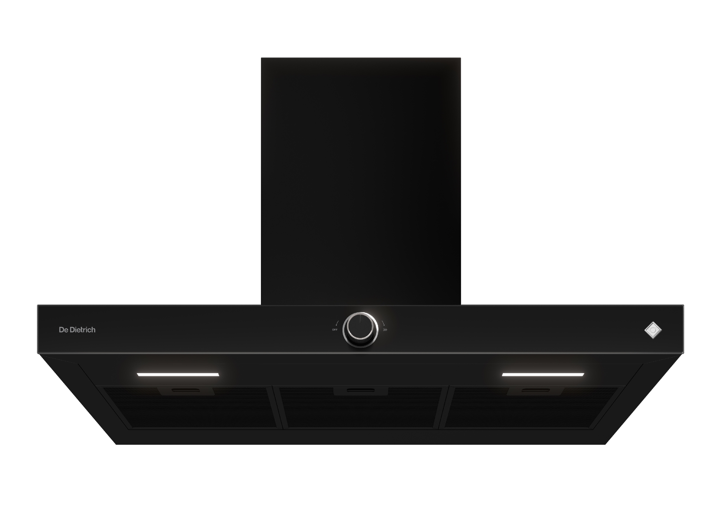 Odsavač par De Dietrich DHB4934X v barevném provedení Stellar Steel